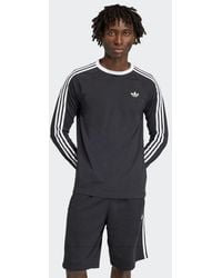 adidas - 3-Stripes Longsleeve Tee - Lyst