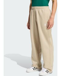 adidas - Trefoil Essentials Open Hem Joggers - Lyst