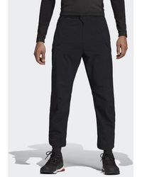 adidas Originals Synthetic Terrex Hike Trousers in Black for adidas Originals Synthetic Terrex Hike Trousers in Black for