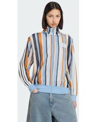adidas - Originals Summer Glow Knitted Firebird Track Top - Lyst