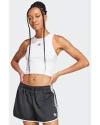 adidas - Essentials Ribbed Tank Top - Lyst