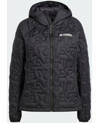 adidas - Terrex Xperior Primaloft Insulated Hooded Long Sleeve Waterproof Jacket - Lyst
