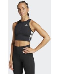 adidas - Camiseta Corta De Running Con Bolsillos Para Gel Adizero - Lyst