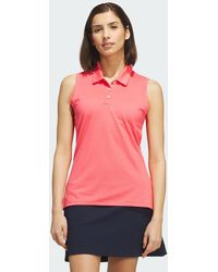 adidas - Solid Ottoman Polo Shirt - Lyst