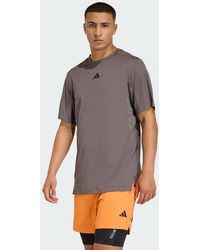 adidas - D4T Primelift 3 Stripes T-Shirt - Lyst
