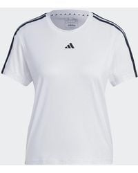 adidas - Aeroready Train Essentials 3-Stripes T-Shirt - Lyst