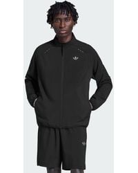 adidas - Sweatshirt Adidas Tech Trefoil Essentials Fz Hood Track Top - Lyst