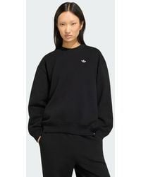 adidas - Essentials Crew Long Fleece Os Sweatshirt - Lyst