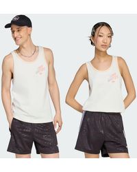 adidas - Love Unites Gfx Tank Top - Lyst