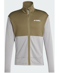 adidas - Terrex Multi Light Fleece Full-Zip Jacket - Lyst