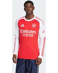 adidas Originals - Arsenal 25/26 Long Sleeve Home Jersey - Lyst