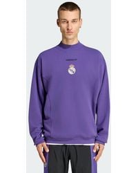 adidas - Real Madrid Eqt Sweatshirt - Lyst