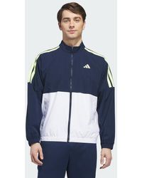 adidas - Beyond Twistweave Full-Zip Windbreaker - Lyst