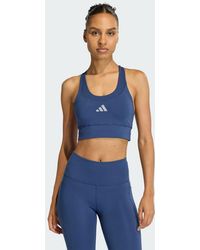 adidas - Adi365 Running Pocket Medium Support Bra - Lyst