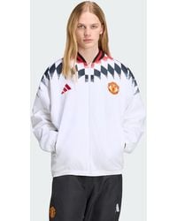 adidas - Manchester United Stadium Track Top - Lyst