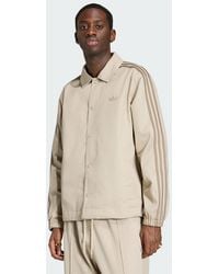 adidas - 3 Stripes Coaches Jacket - Lyst
