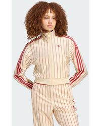 adidas - Jacket Adidas Reversible Firebird Track Top Warm Vanilla/ Team Victory - Lyst