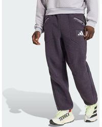 adidas - Germany High Pile Fleece Tracksuit Bottoms - Lyst