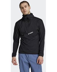 adidas - Techrock Ultralight 1/2-zip Hooded Fleece Jacket - Lyst