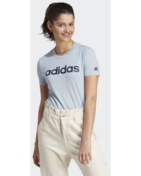 adidas - LOUNGEWEAR Essentials Slim Logo T-Shirt - Lyst