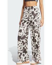 adidas - Pants Adidas Wide Leg Pants/ Off - Lyst