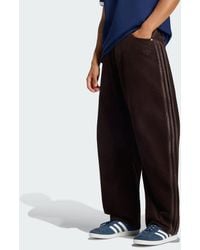 adidas - Winter Club Barrel Leg Corduroy Trousers - Lyst