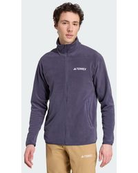 adidas - Terrex Multi Essentials Full-zip Fleece Hiking Jacket - Lyst