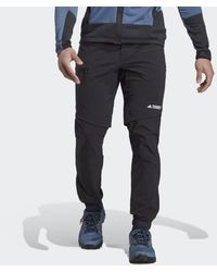 adidas Originals - Pantaloni da hiking Terrex Utilitas Zip-Off - Lyst