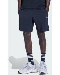 adidas - Tech Trefoil Essentials Polyester Shorts - Lyst