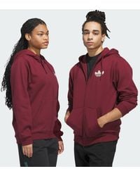 adidas - Felpa Con Cappuccio Zip Up Graphic Shmangry - Lyst