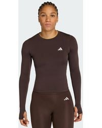adidas - Primelift Essentials Workout Contour Long Sleeve - Lyst
