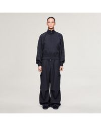 adidas - Y-3 Pinstripe Ut Straight Leg Trousers - Lyst