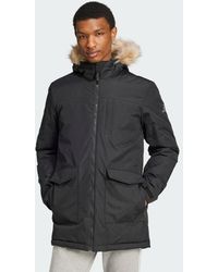 adidas - Paveric Fur Parka - Lyst