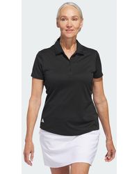 adidas - Polo manga corta Solid Performance - Lyst