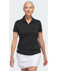 adidas - Adidas SOLID PERFORMANCE SHORT SLEEVE POLOSHIRT - Lyst