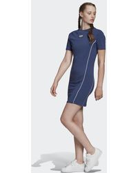 adidas T-shirt Jurk - Blauw