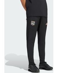 adidas - Olympique Lyonnais Tiro Travel Tracksuit Bottoms - Lyst