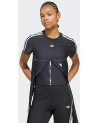 adidas - X Mia Marquez Corset T-Shirt - Lyst