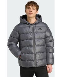adidas - Essentials Climawarm Synthetic Down Puffer Hooded Jackets - Lyst