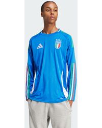adidas - Italy 24 Long Sleeve Home Jersey - Lyst