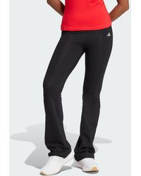 adidas - Mallas Essentials Small Logo Flared - Lyst