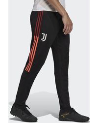 Pantalón entrenamiento Juventus Tiro adidas de Tejido sintético de color Negro para hombre Hombre Ropa de Ropa deportiva de gimnasio y entrenamiento de Pantalones de chándal 