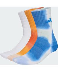 adidas - Tie-Dye Socks 3 Pairs - Lyst