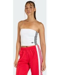 adidas Originals - 3 Stripes Tube Top - Lyst
