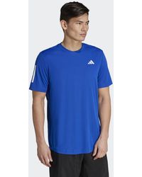 adidas - T-shirt da tennis Club 3-Stripes - Lyst