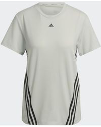 adidas - Train Icons 3-Stripes T-Shirt - Lyst