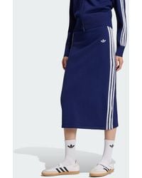 adidas - Knitted Skirt - Lyst