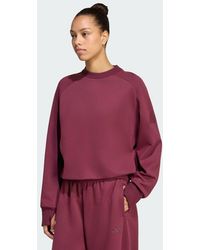 adidas Originals - Sweater Adidas Soft Lux Winter Knit Sweatshirt - Lyst