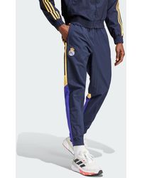 adidas - Real Madrid Woven Tracksuit Bottoms - Lyst