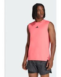 adidas - D4T Primelift 3 Stripes Tank Top - Lyst